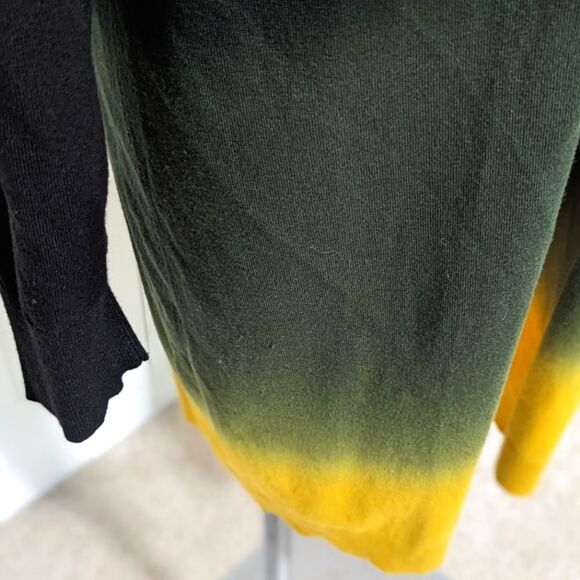 CHICO'S Rayon Spun Dip Dyed Open Front Cardigan/Duster - Picture 12 of 13